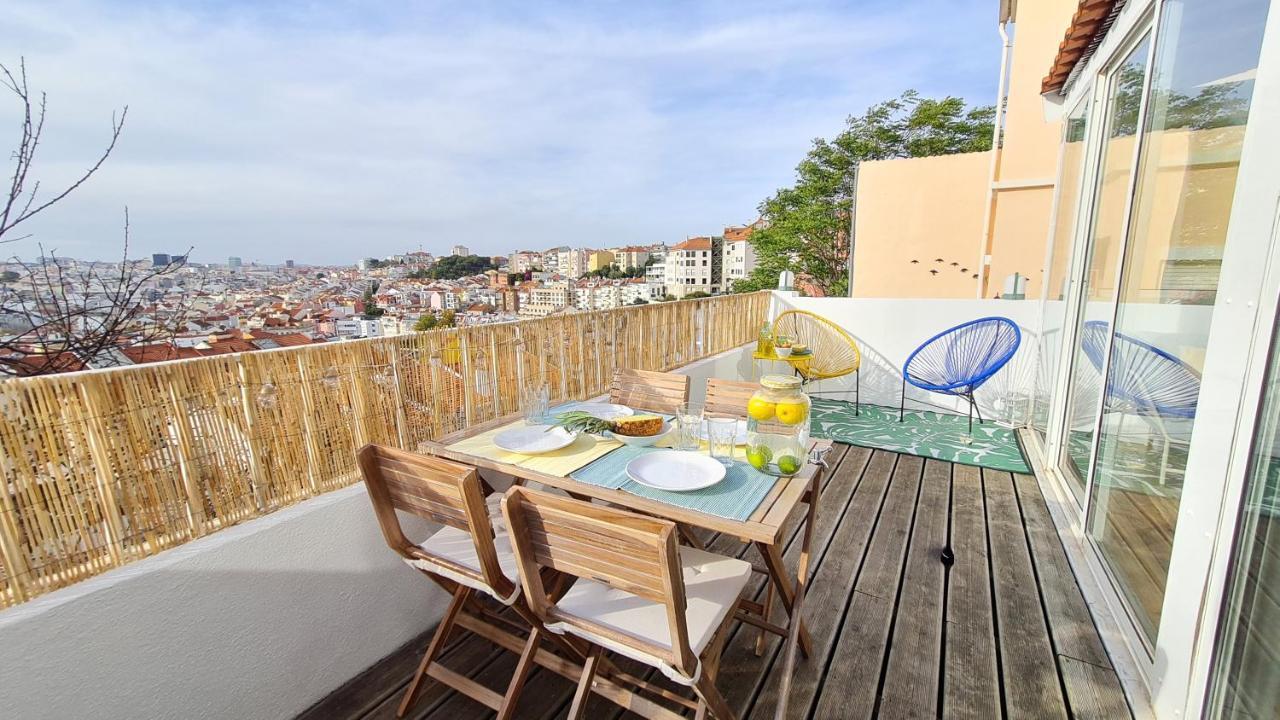 Happy Stay Lisbon - Suite With A View, Private Terrace & Ac Luaran gambar