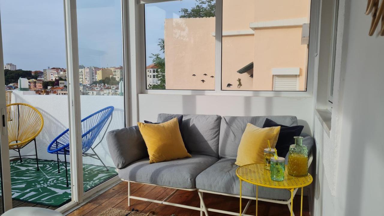 Happy Stay Lisbon - Suite With A View, Private Terrace & Ac Luaran gambar