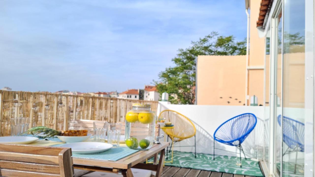 Happy Stay Lisbon - Suite With A View, Private Terrace & Ac Luaran gambar