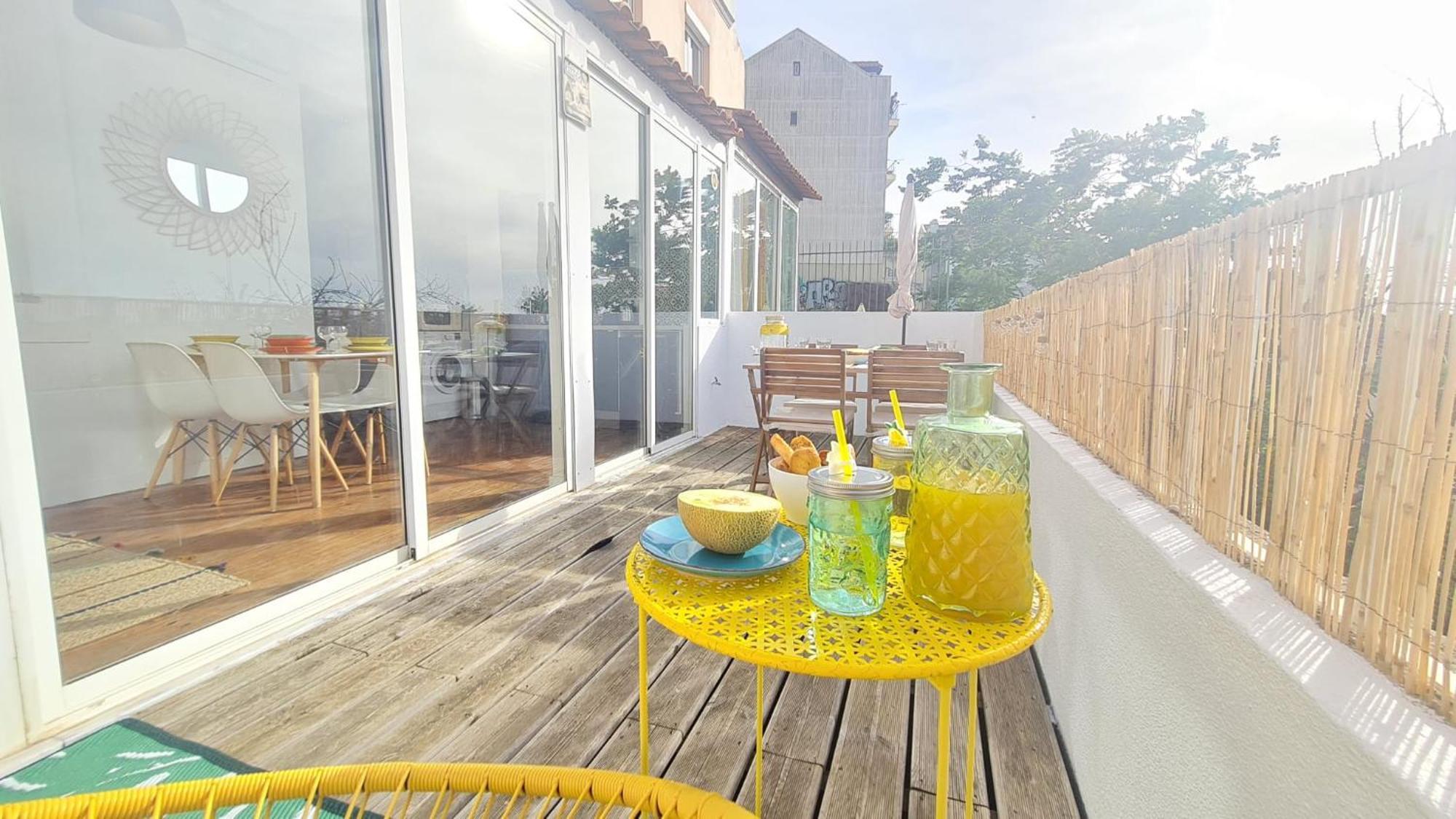 Happy Stay Lisbon - Suite With A View, Private Terrace & Ac Luaran gambar