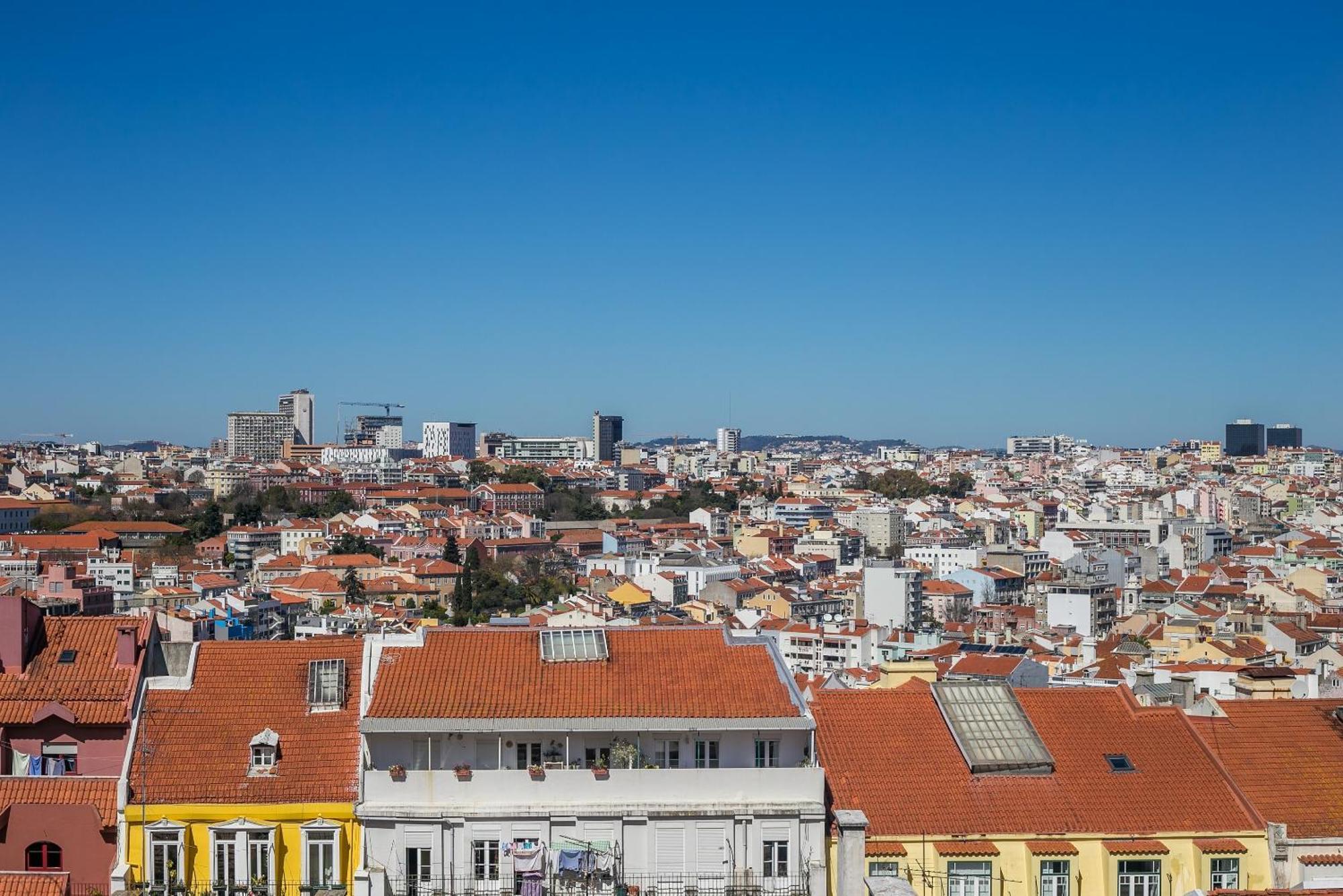 Happy Stay Lisbon - Suite With A View, Private Terrace & Ac Luaran gambar